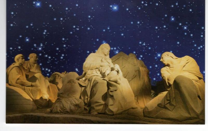 PRESEPE DI SABBIA 2014/2015 A IGEA MARINA