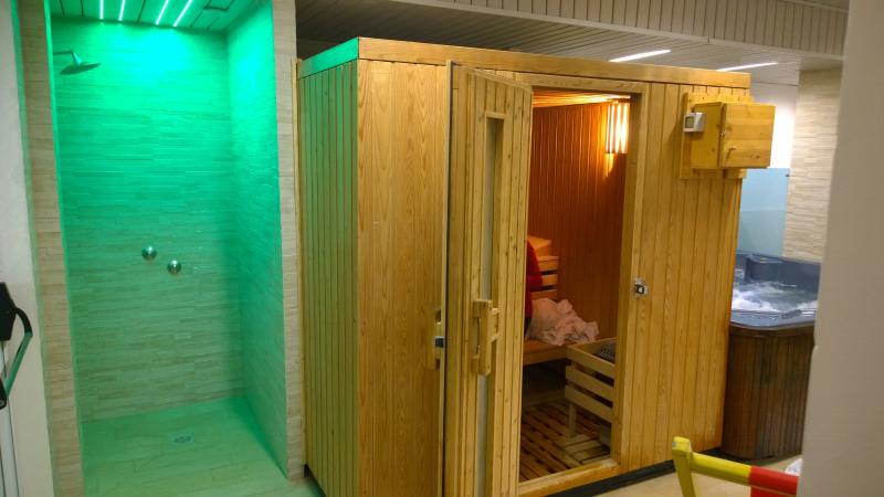 Doccia emozionale, Sauna, iscina idromassaggio