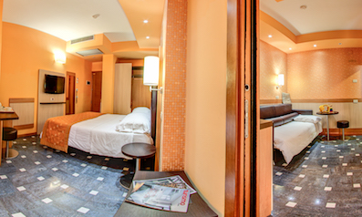 Foto camera Family Bifocal con balcone